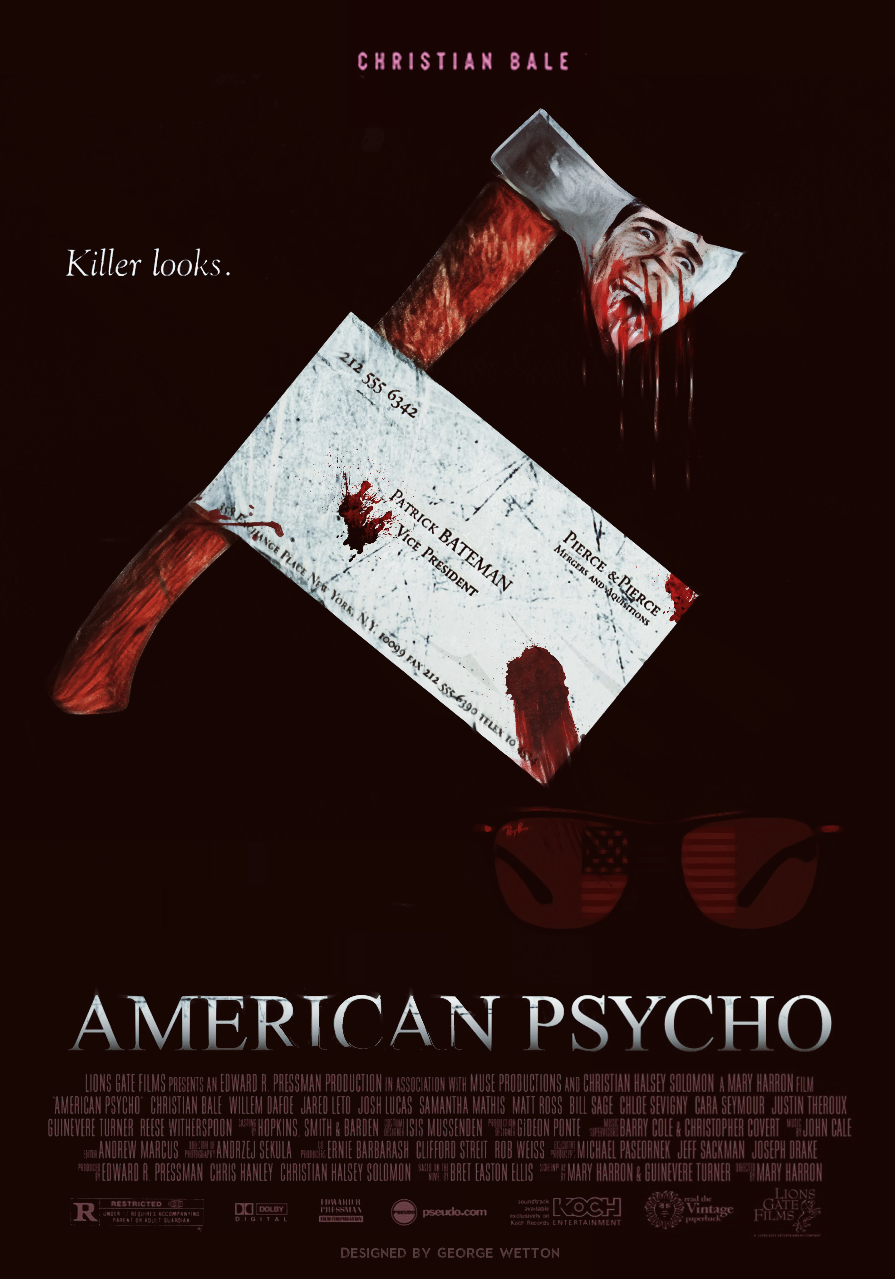 American Psycho Art Poster - pureshredz