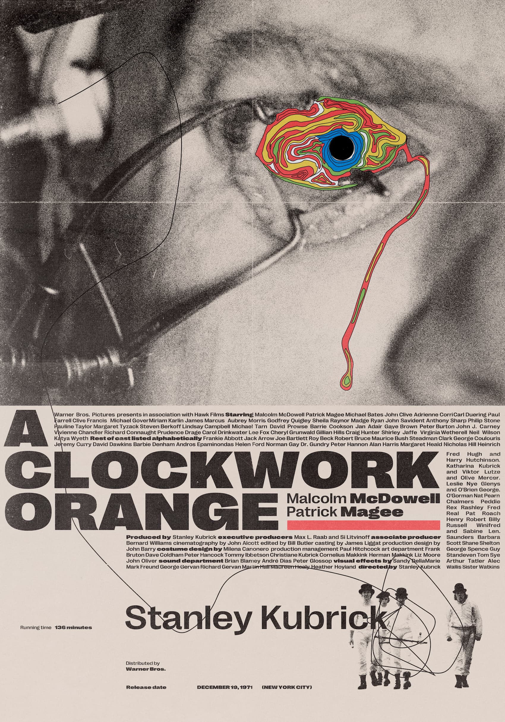 clockwork orange poster designer