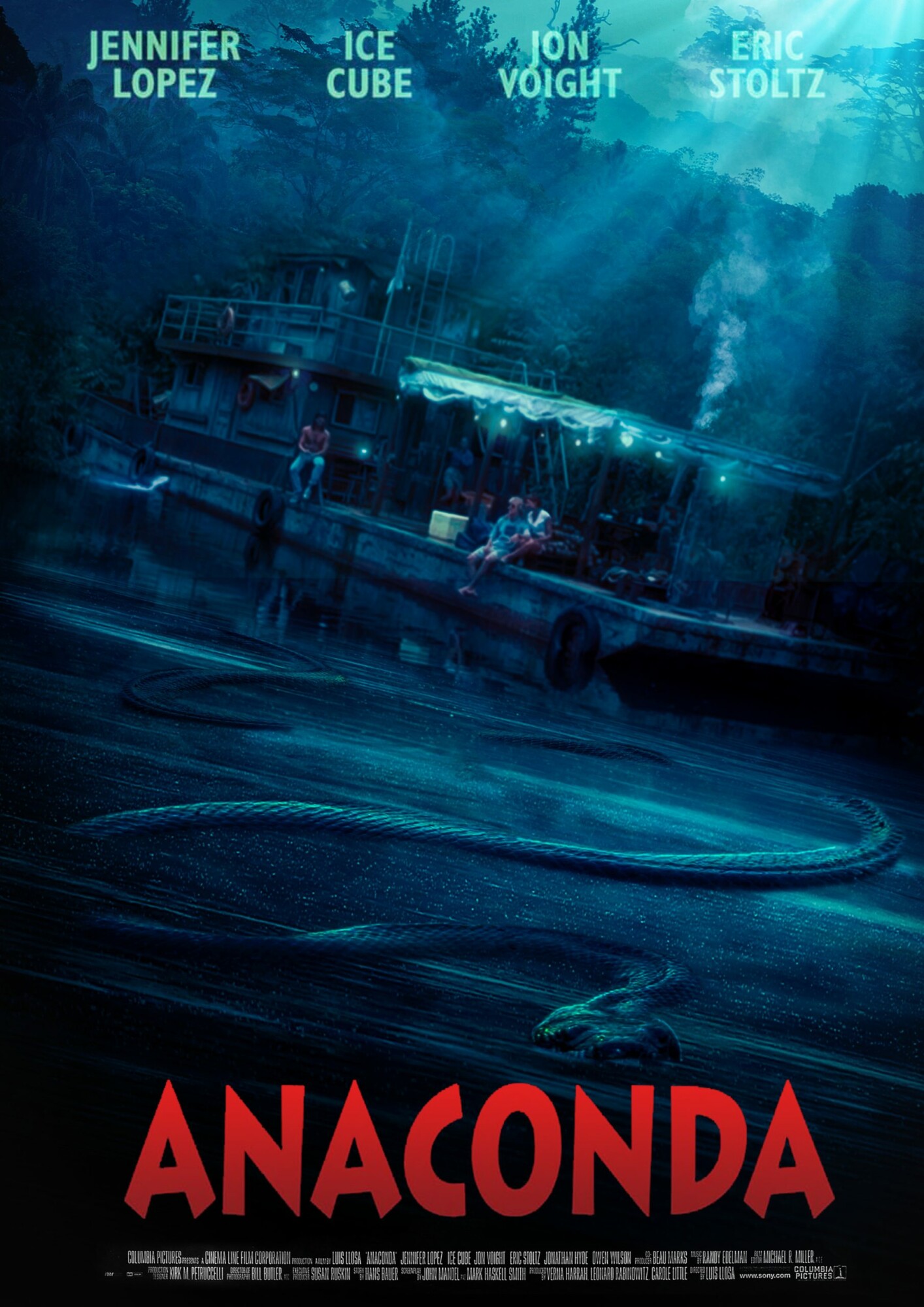 Anaconda Poster Neil Fraser Graphics PosterSpy