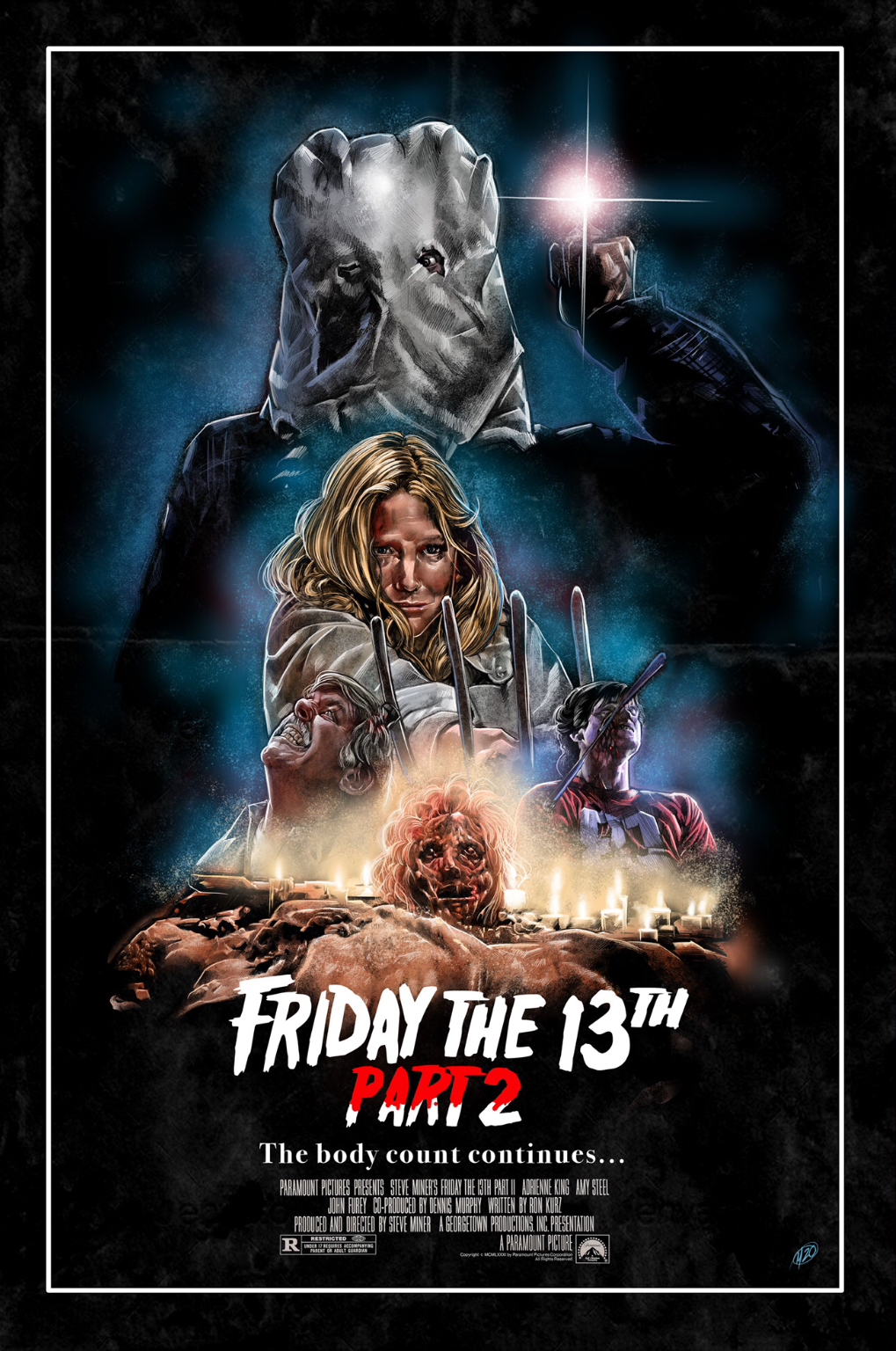 friday the 13th part 1 poster