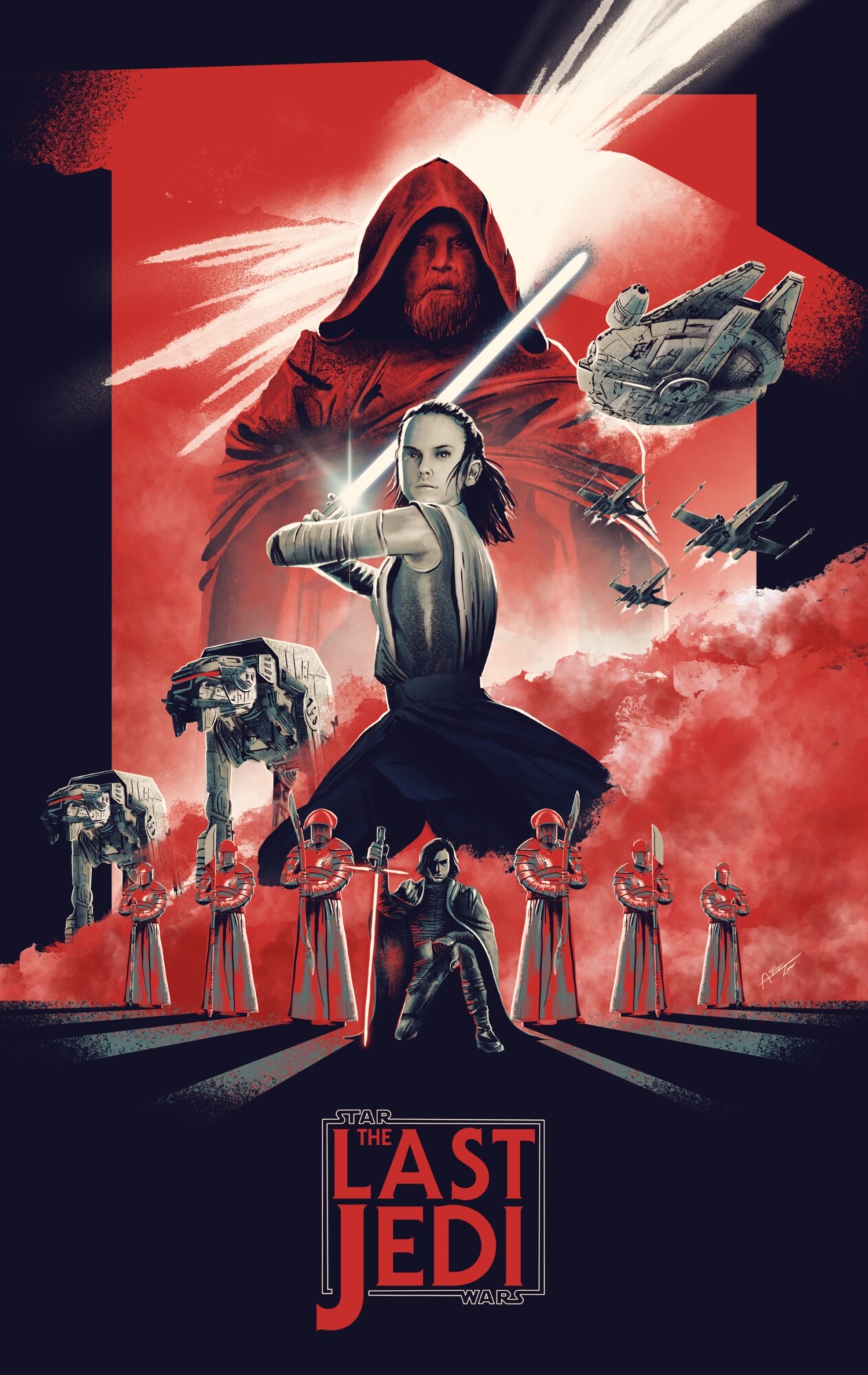 Primeira imagem de Star Wars: The Last Jedi mostra novo visual