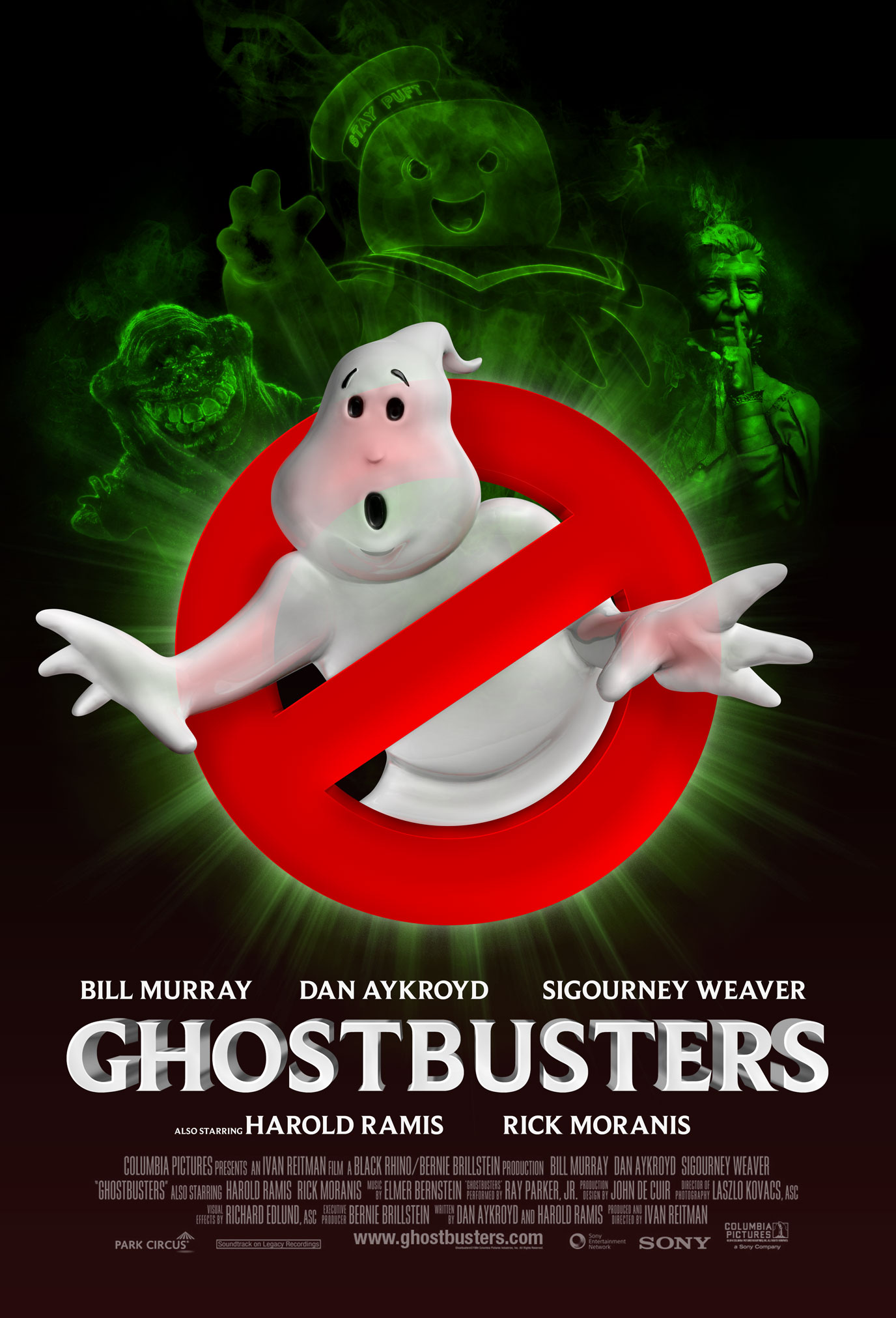 Ghostbusters 1 Movie Poster