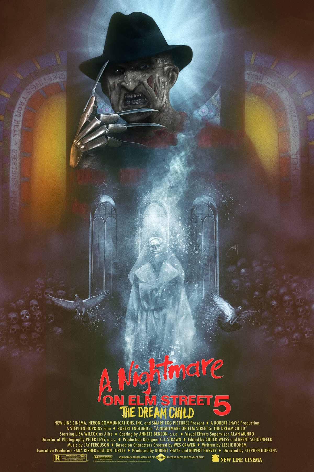 A Nightmare on Elm Street 5 The Dream Child - PosterSpy - A Nightmare On Elm Street 5: The Dream Child