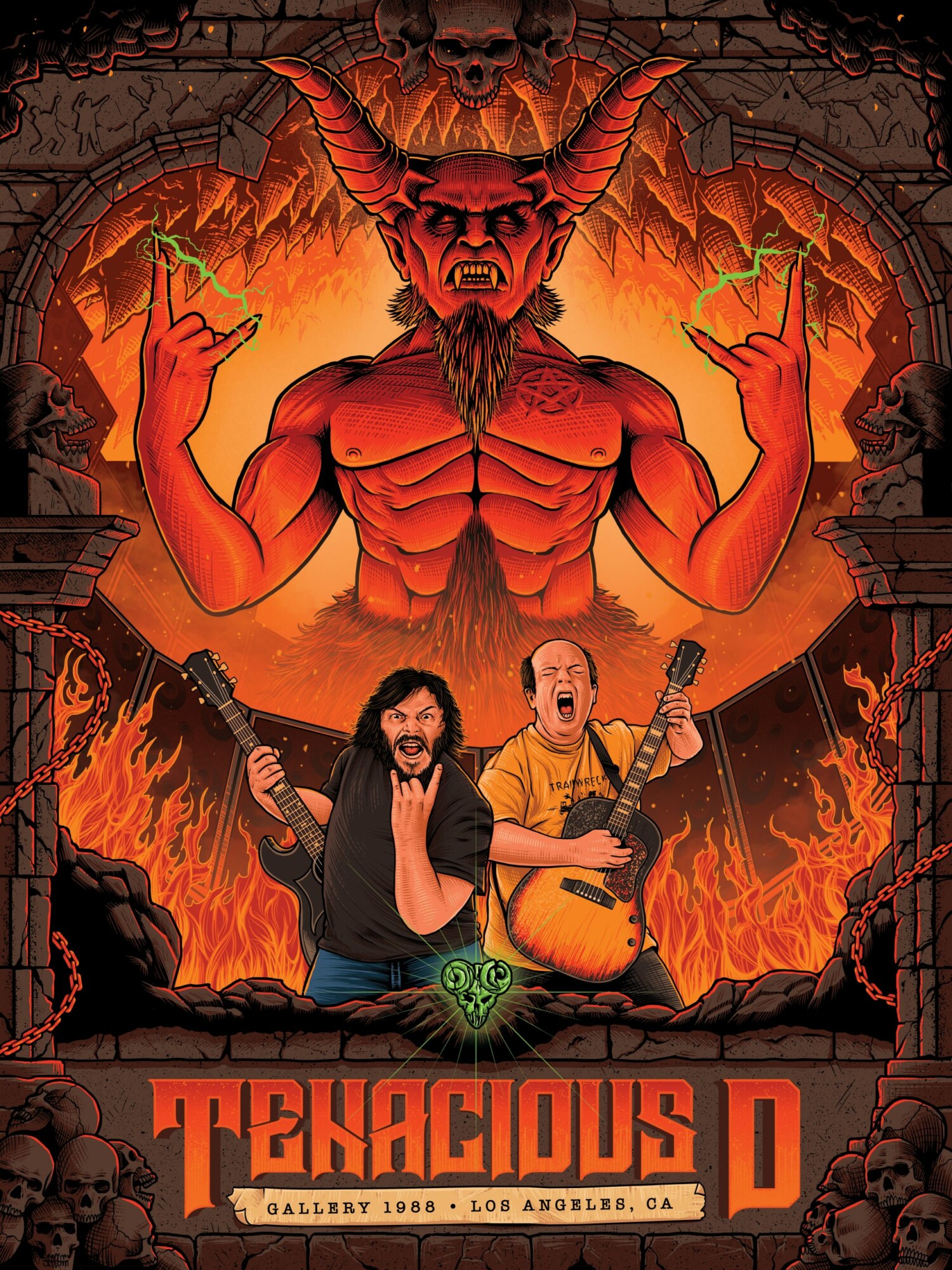 Tenacious D Sam Mayle Arts PosterSpy