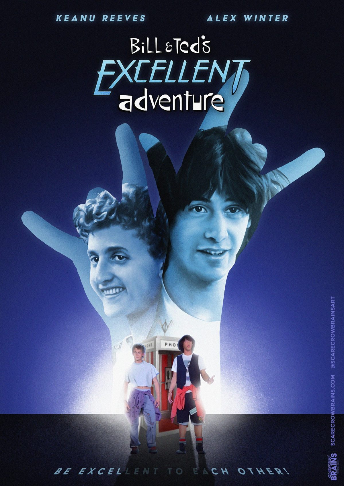 Bill And Teds Excellent Adventure 1989 Posterspy 
