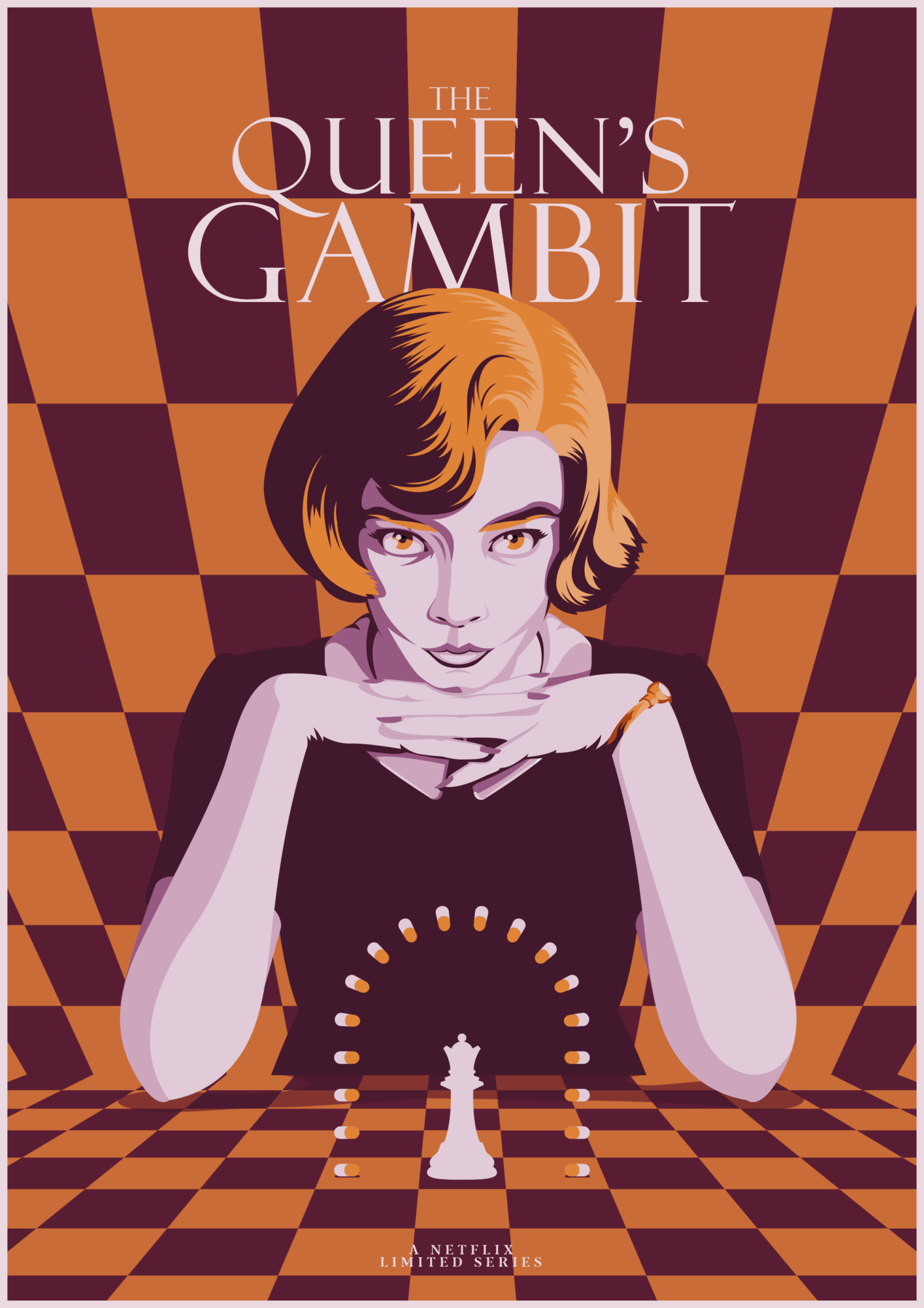 The Queen's Gambit (2020) — Art of the Title