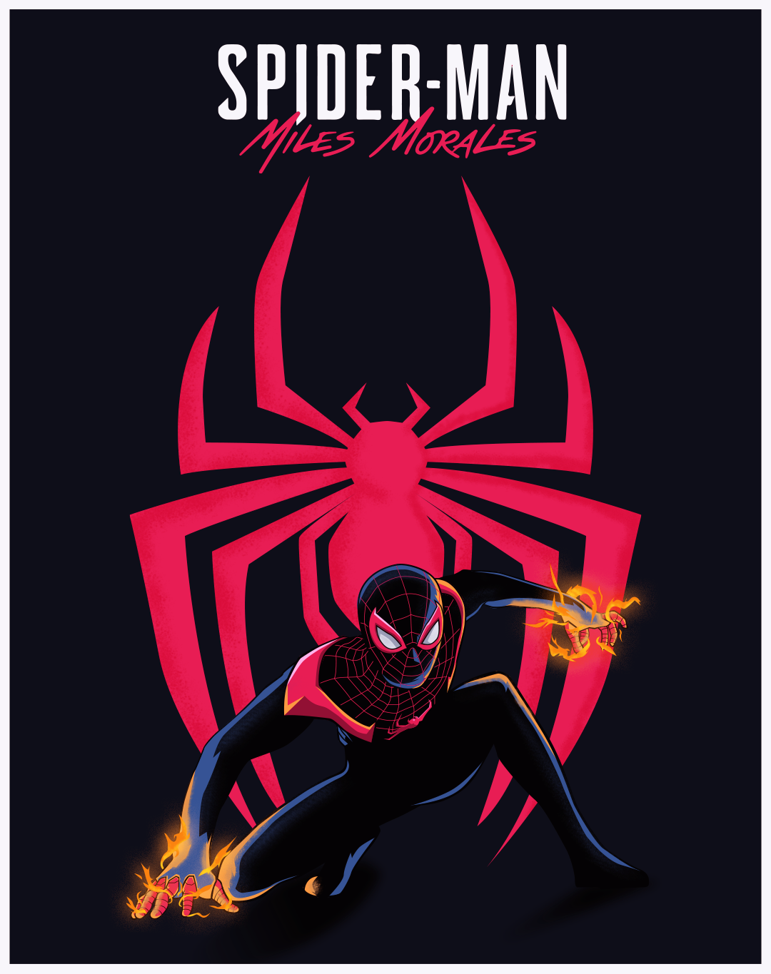 Spiderman Miles Morales - PosterSpy