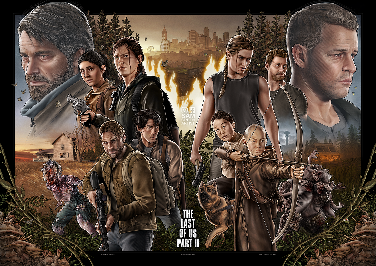 The Last of Us 2, artwork, video games