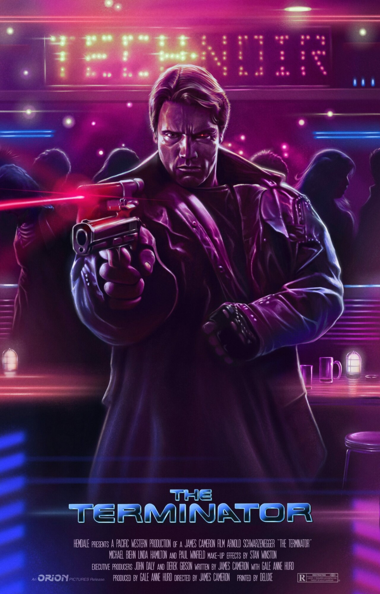 The Terminator Nickchargeart Posterspy