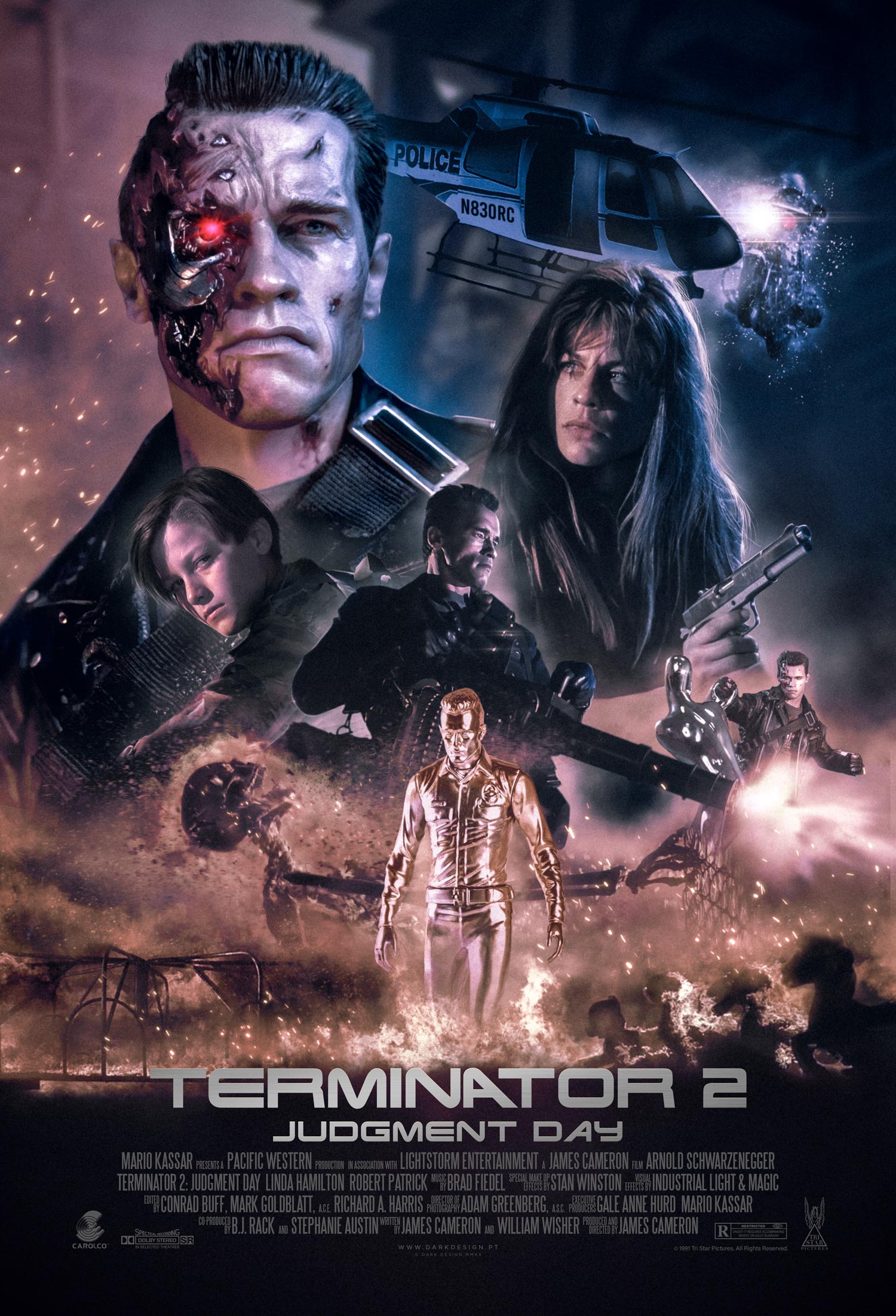 Terminator 2 Judgment Day Darkdesign PosterSpy