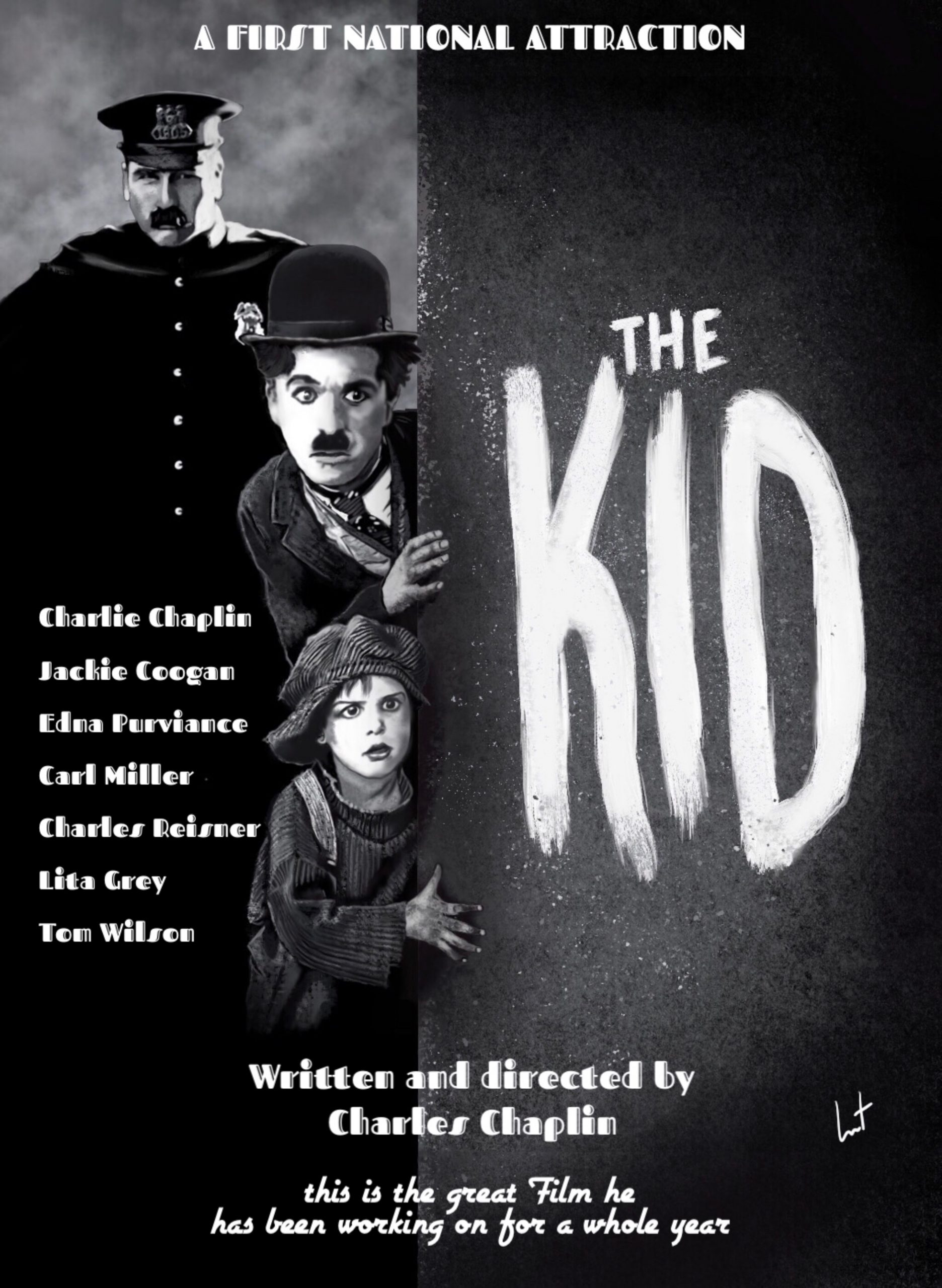the kid charlie chaplin movie review