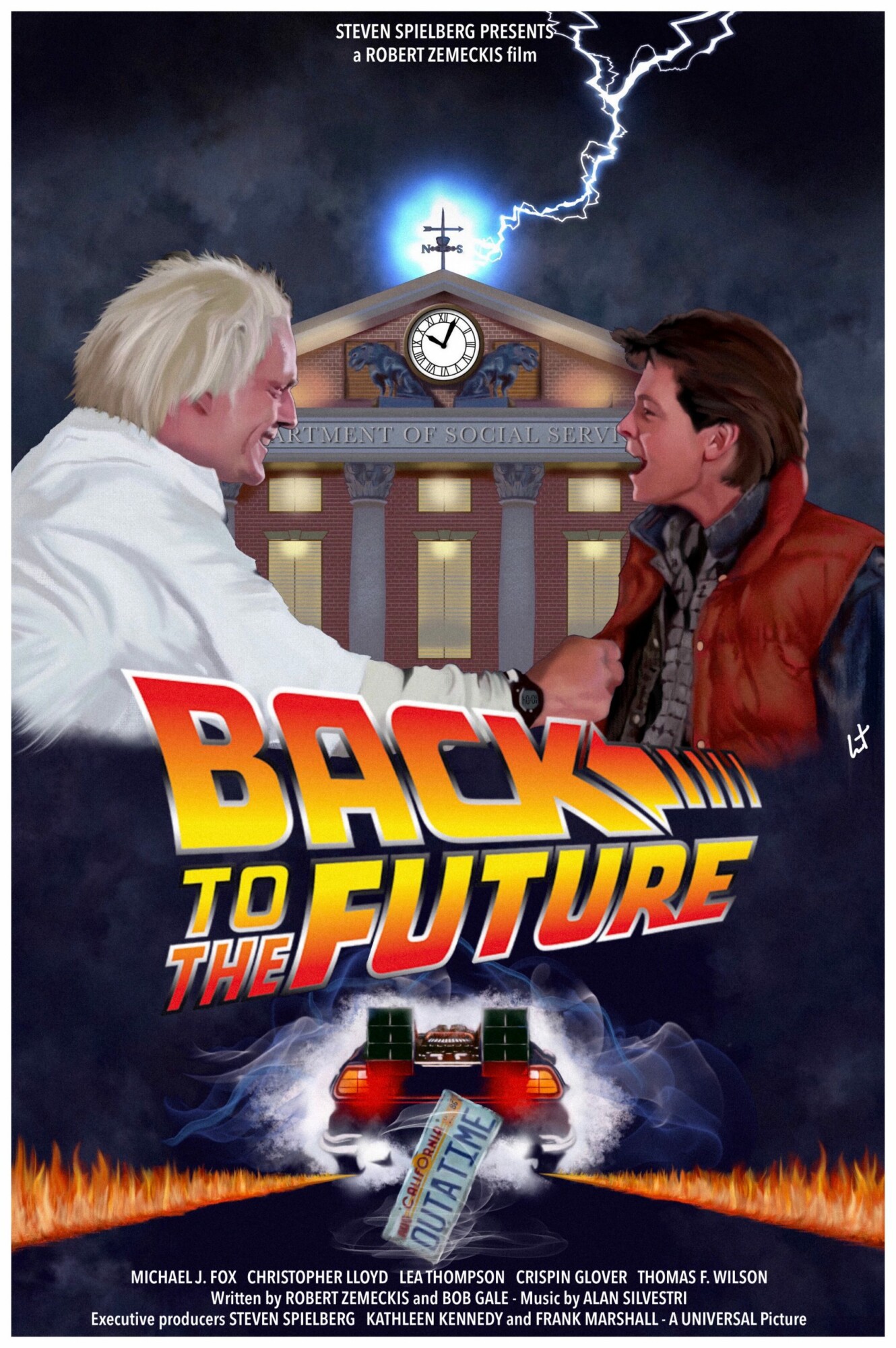 Back To The Future 4 Poster 1933