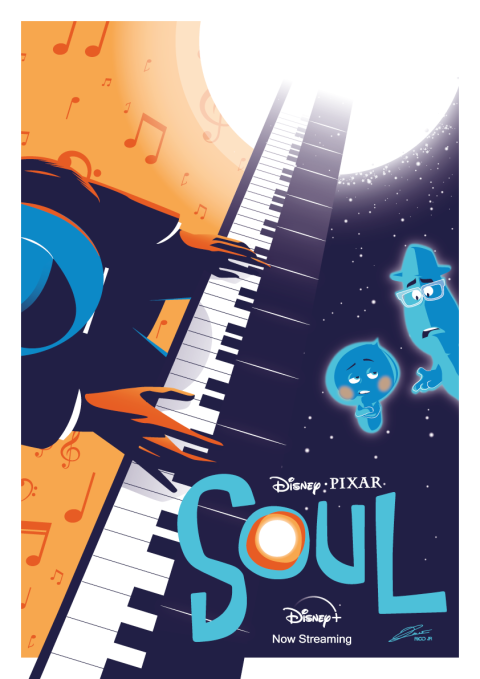 Pixar SOUL Poster Art