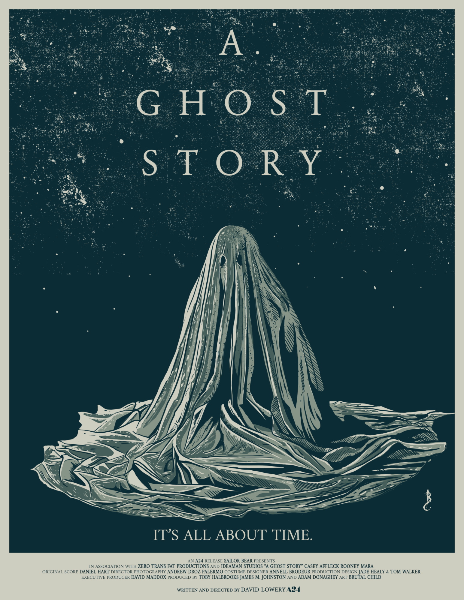 A GHOST STORY Brutalchild PosterSpy