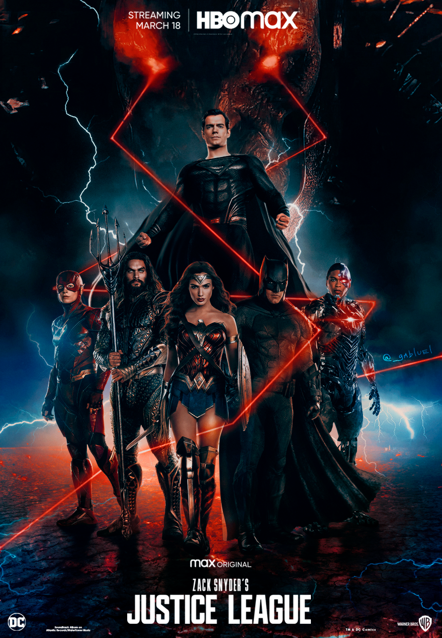 Zack Snyders Justice League Poster By Gabluel 3575