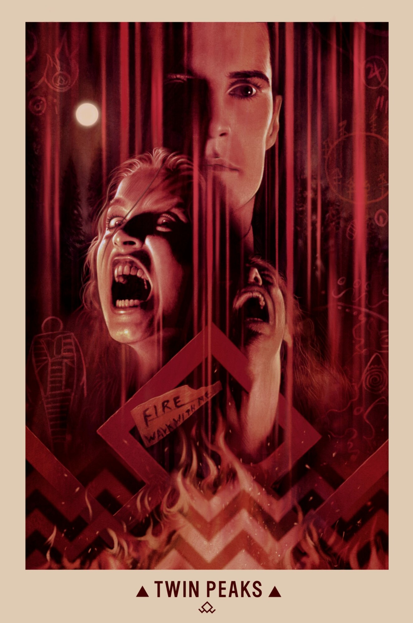 Twin Peaks | Poster By Nickchargeart