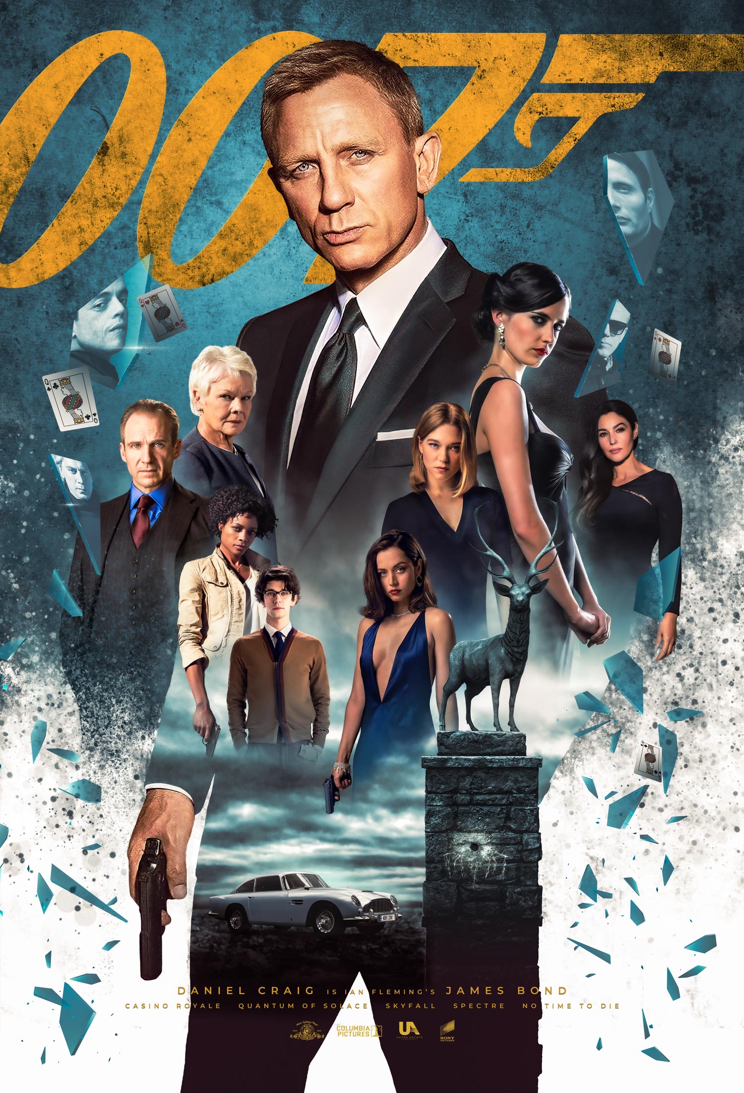 007 The Daniel Craig Legacy Poster By Darkdesign