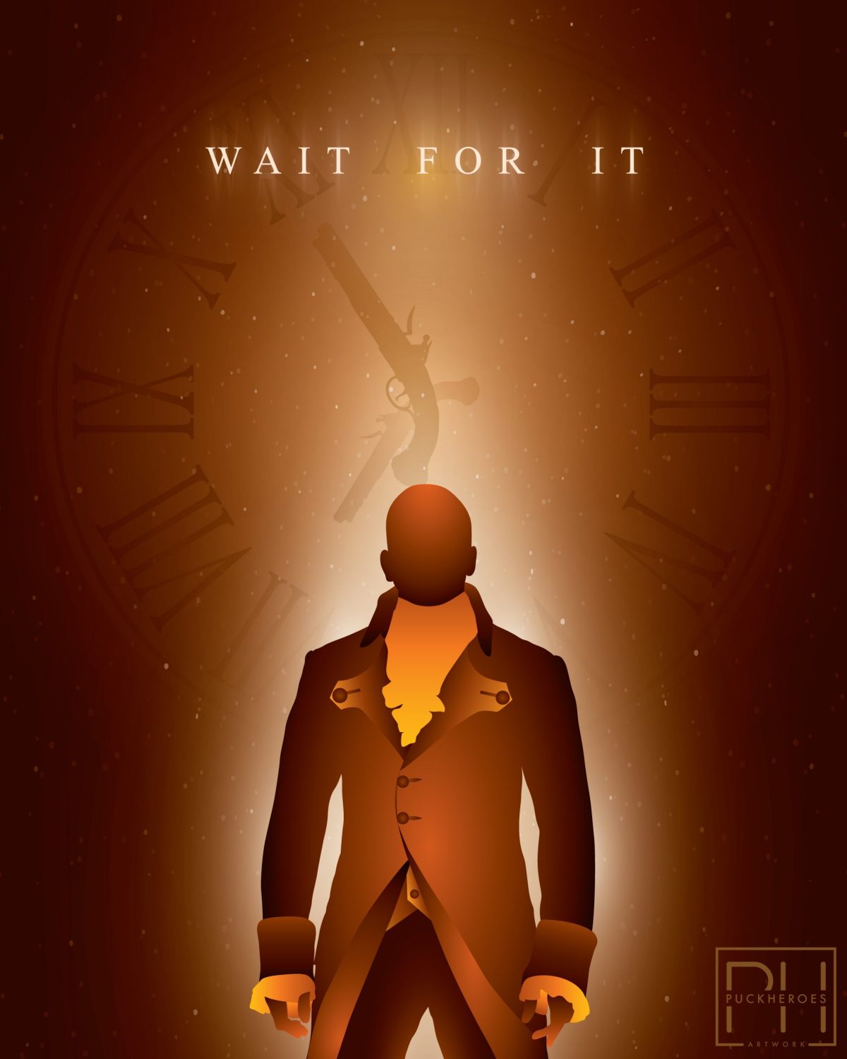 Hamilton "Wait For It" Puckheroesart PosterSpy
