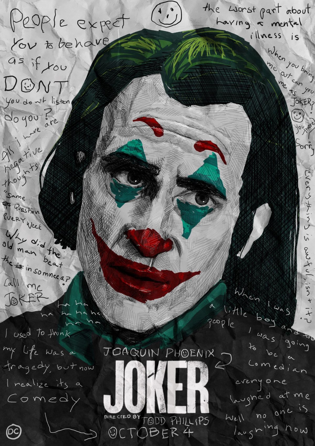 Joker (2019) | Poster By Shaytvan