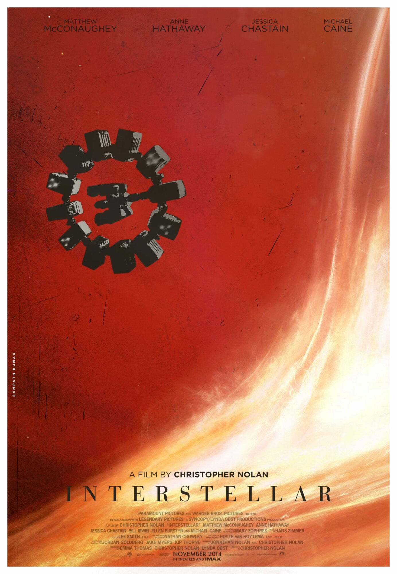 Interstellar Poster By Sampath