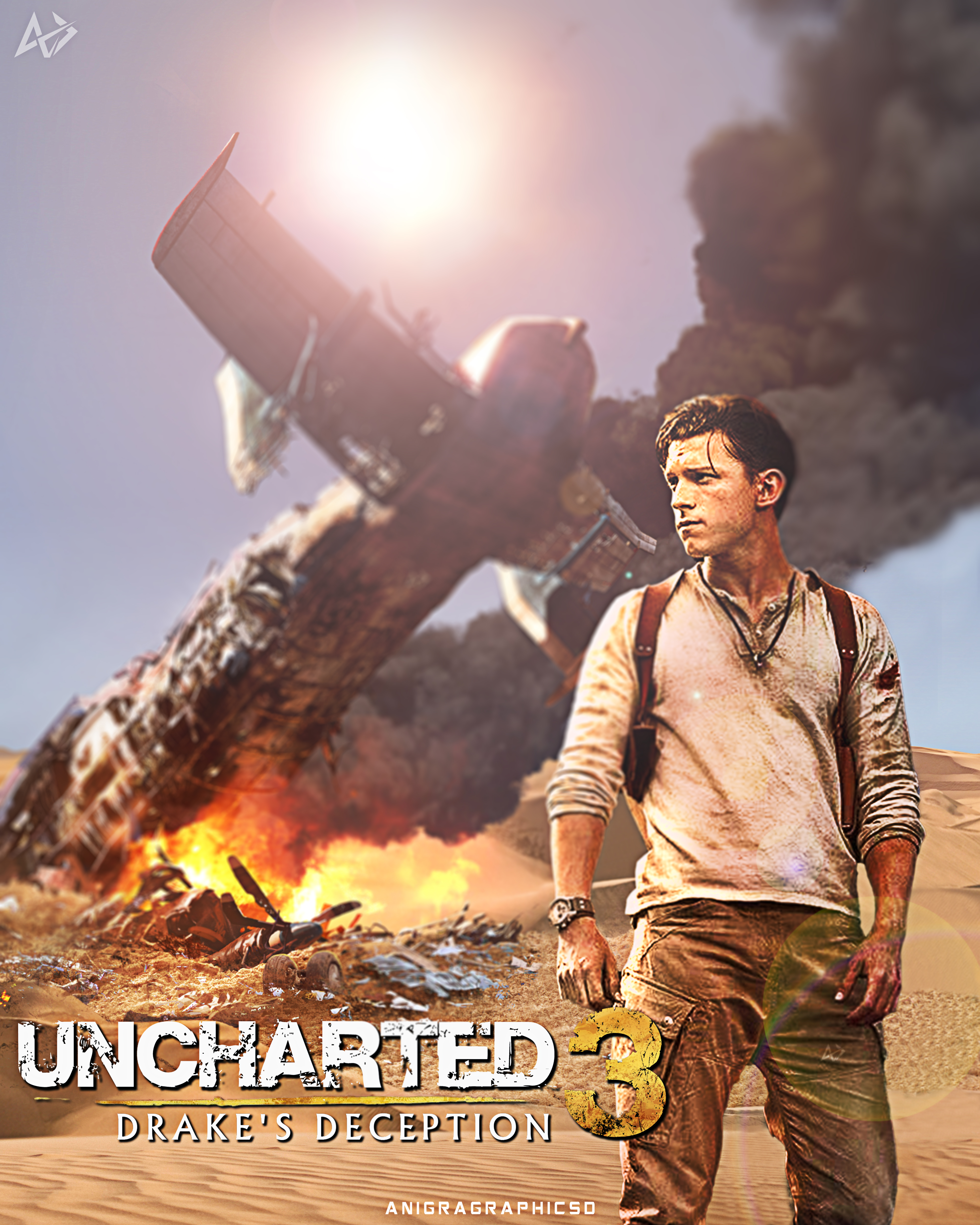 Nathan Drake Uncharted 3 Giveaway