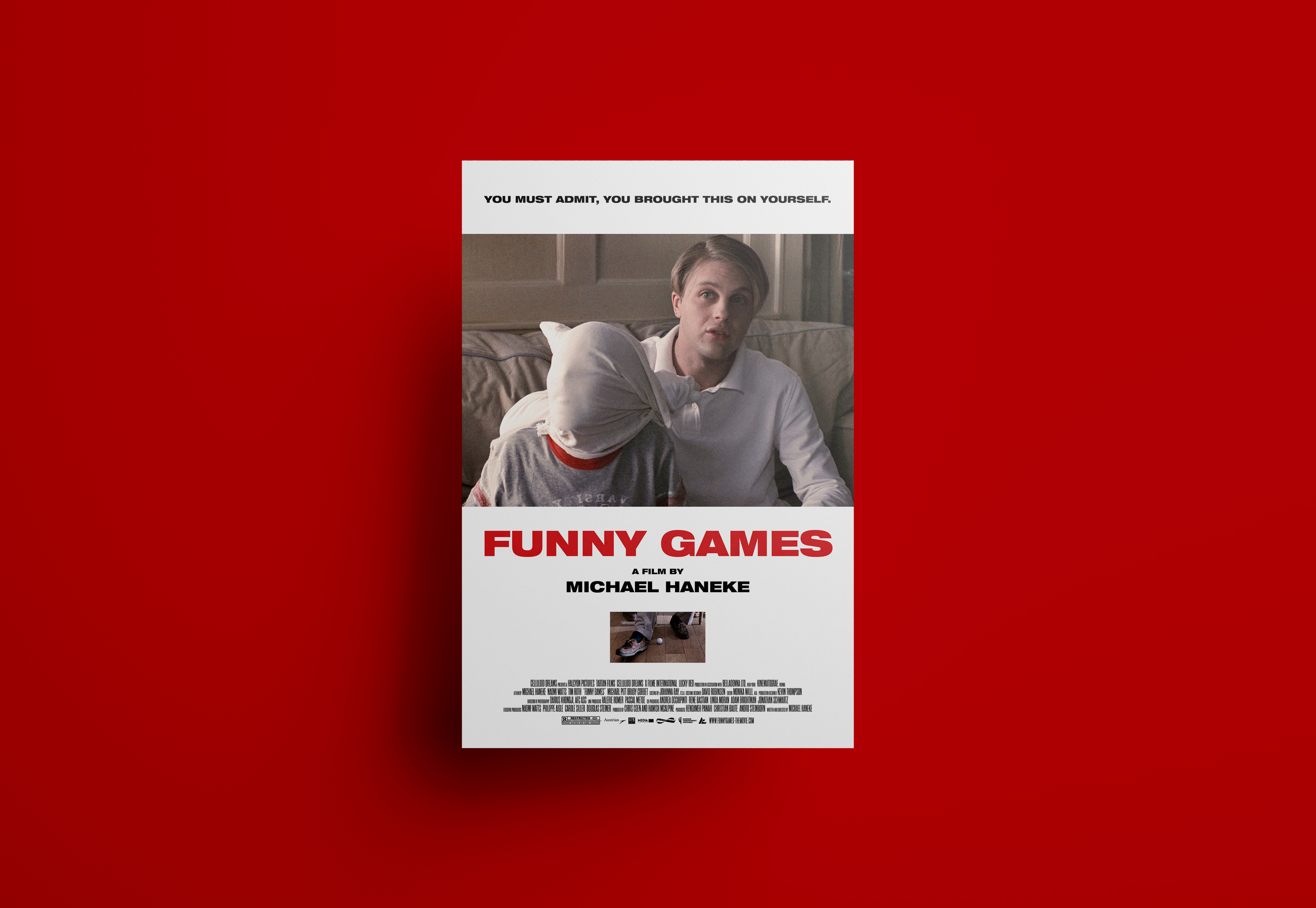 Funny Games (2007) - Poster LT - 350*500px