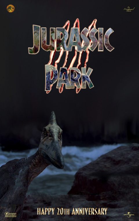 Jurassic Park 3 20th Anniversary Fan Poster Celebration