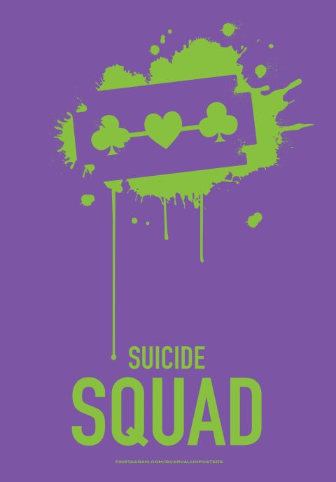 Suicide Squad Minimalist Poster