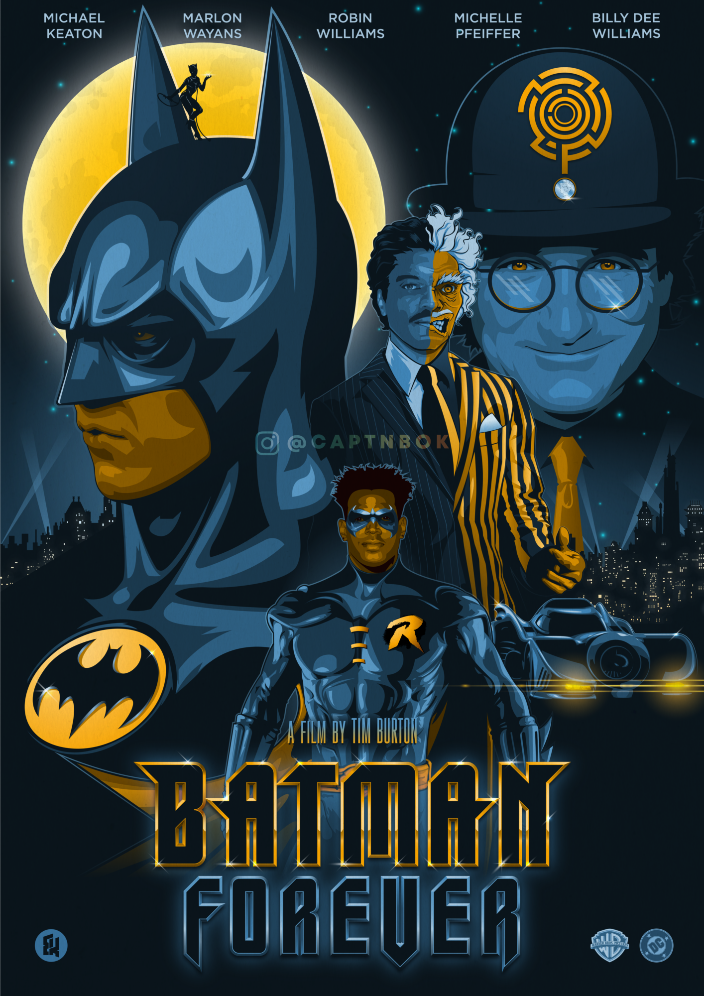Tim Burton's Batman Forever - PosterSpy