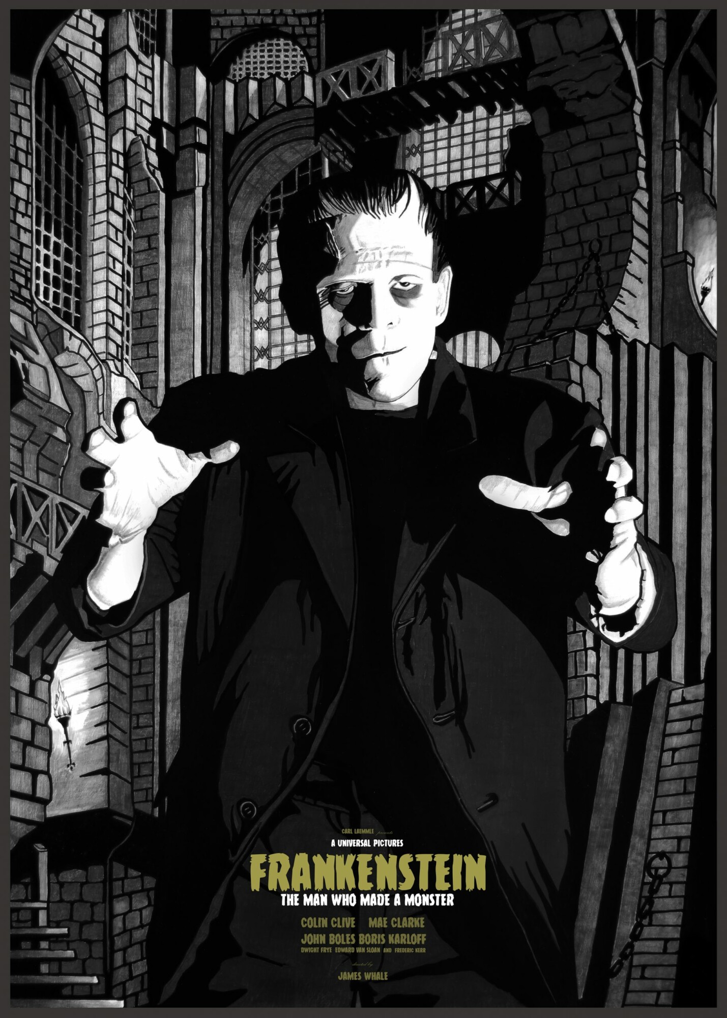Frankenstein Carles Ganya Posterspy