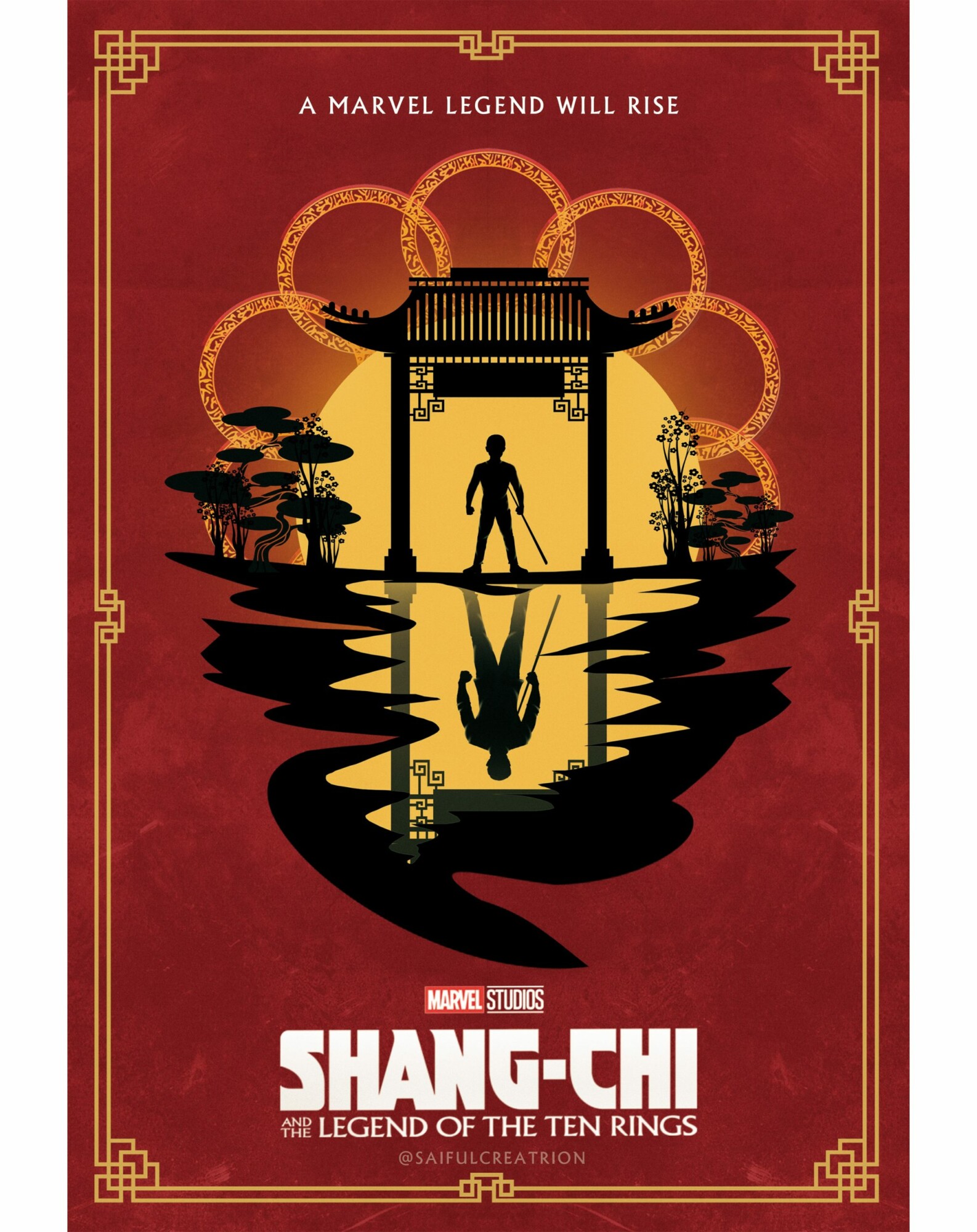 ShangChi & The Legend Of Ten Rings Poster Saifulcreation PosterSpy