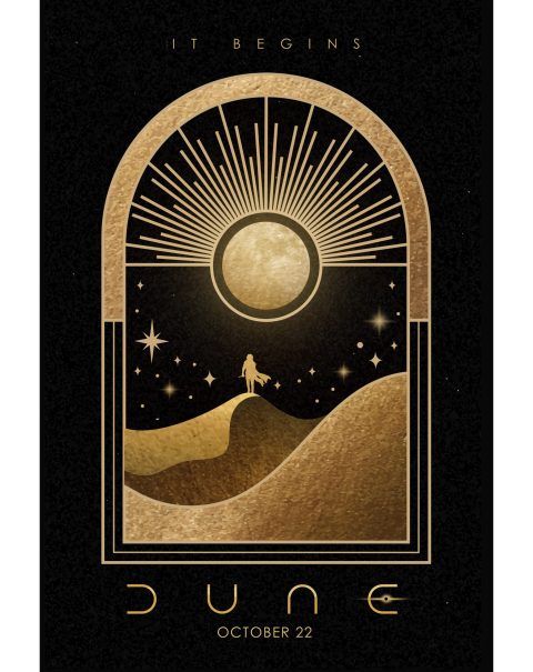 Dune Movie Poster Art