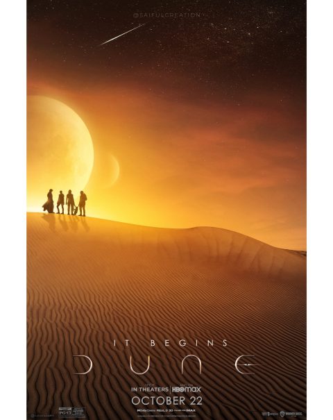 Dune Movie Poster Design