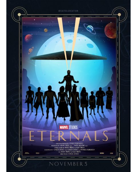 Eternals Poster Art