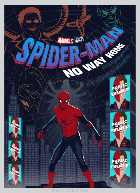Spider-Man: No Way Home Poster Art