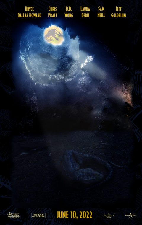Blue in a Cave – Jurassic World Dominion Alternate Poster