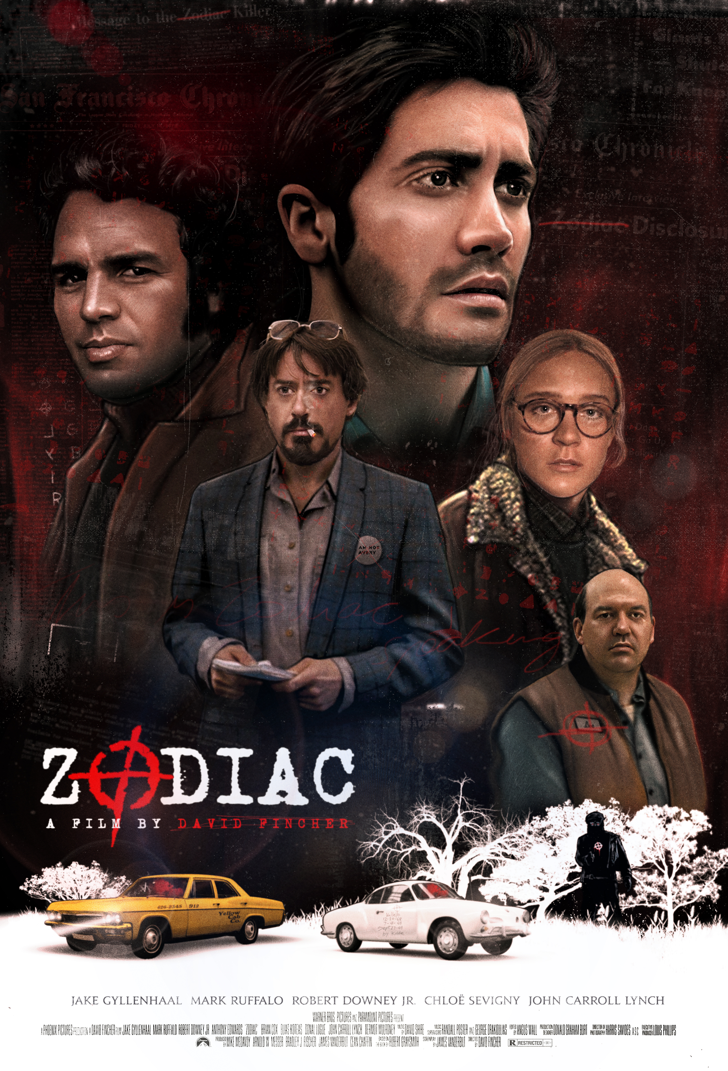 David Fincher s Zodiac OctavioTerol PosterSpy