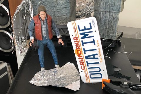 Back to the Future Toy Art