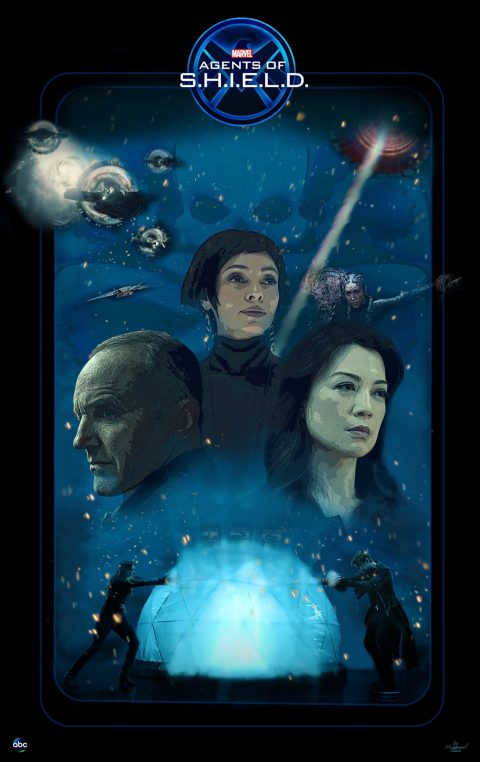 “Agents of SHIELD meets Star Wars” – Agents of SHIELD Alternate Poster