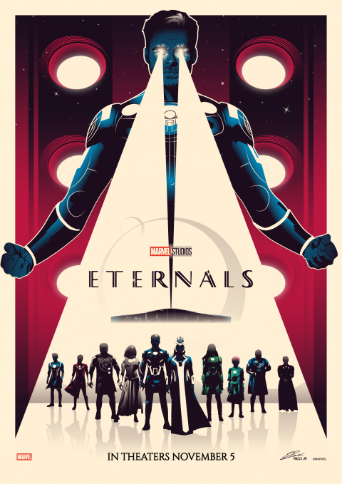Marvel Studios ETERNALS Poster Art