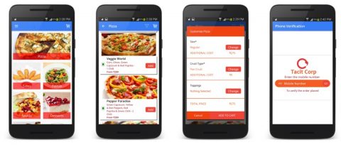 Online Food Ordering App – Tacit Corporation