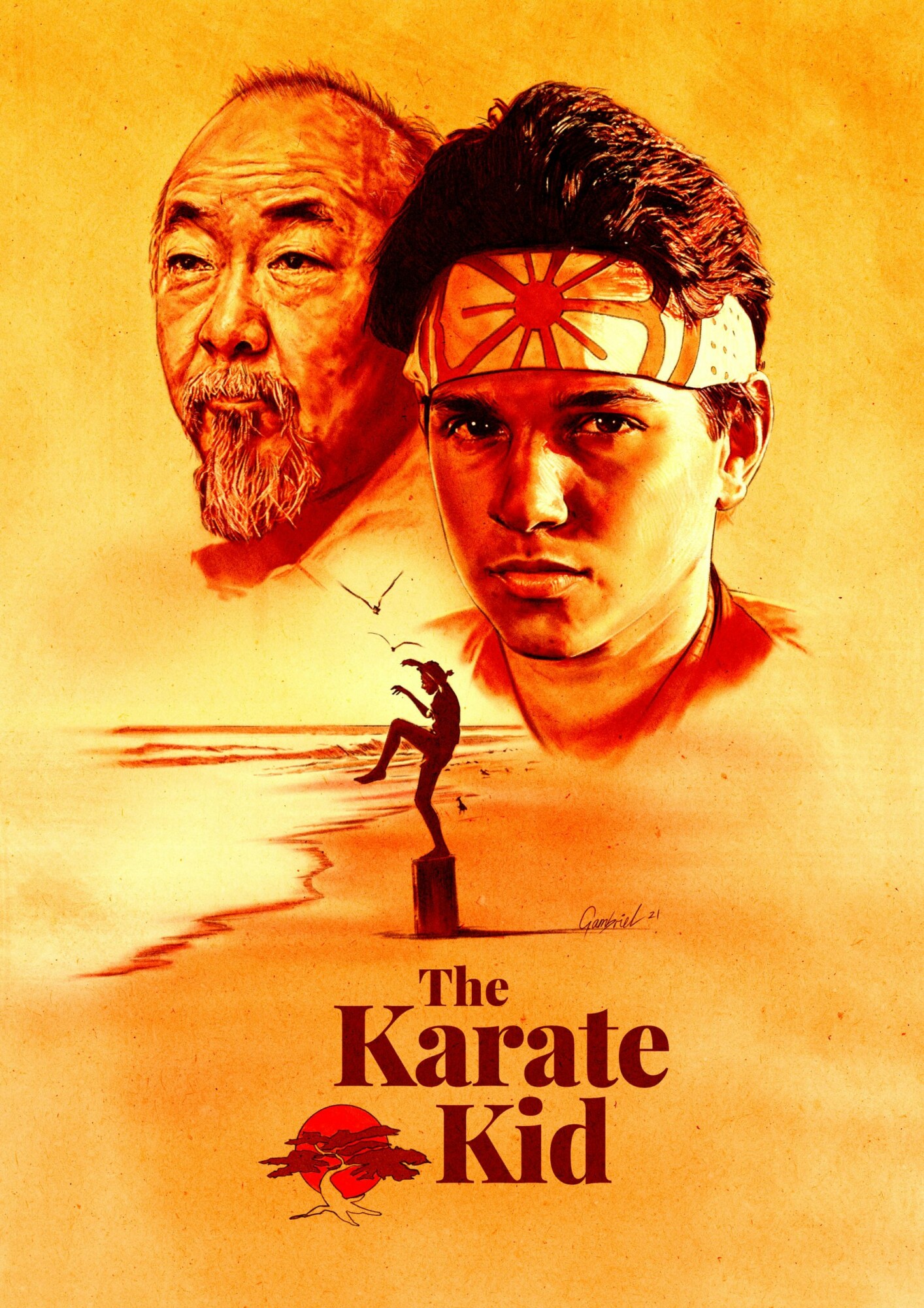 The Karate Kid | Poster By Mike Gambriel