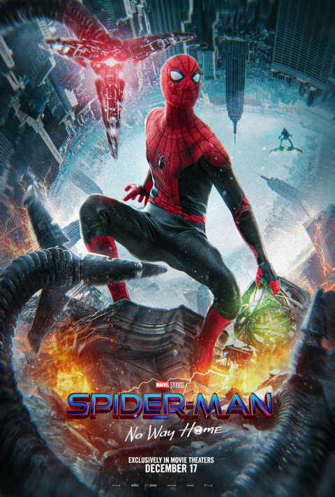 spider-man no way home fan art poster