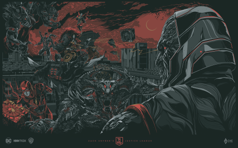 Alternative poster “Zack Snyder’s Justice League”