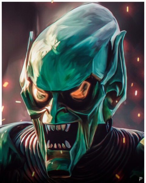 Green Goblin Digital Painting
