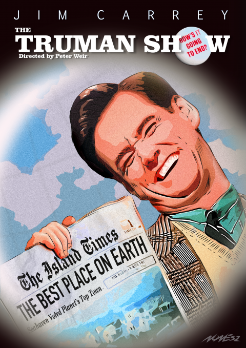 The Truman Show Fanart Poster
