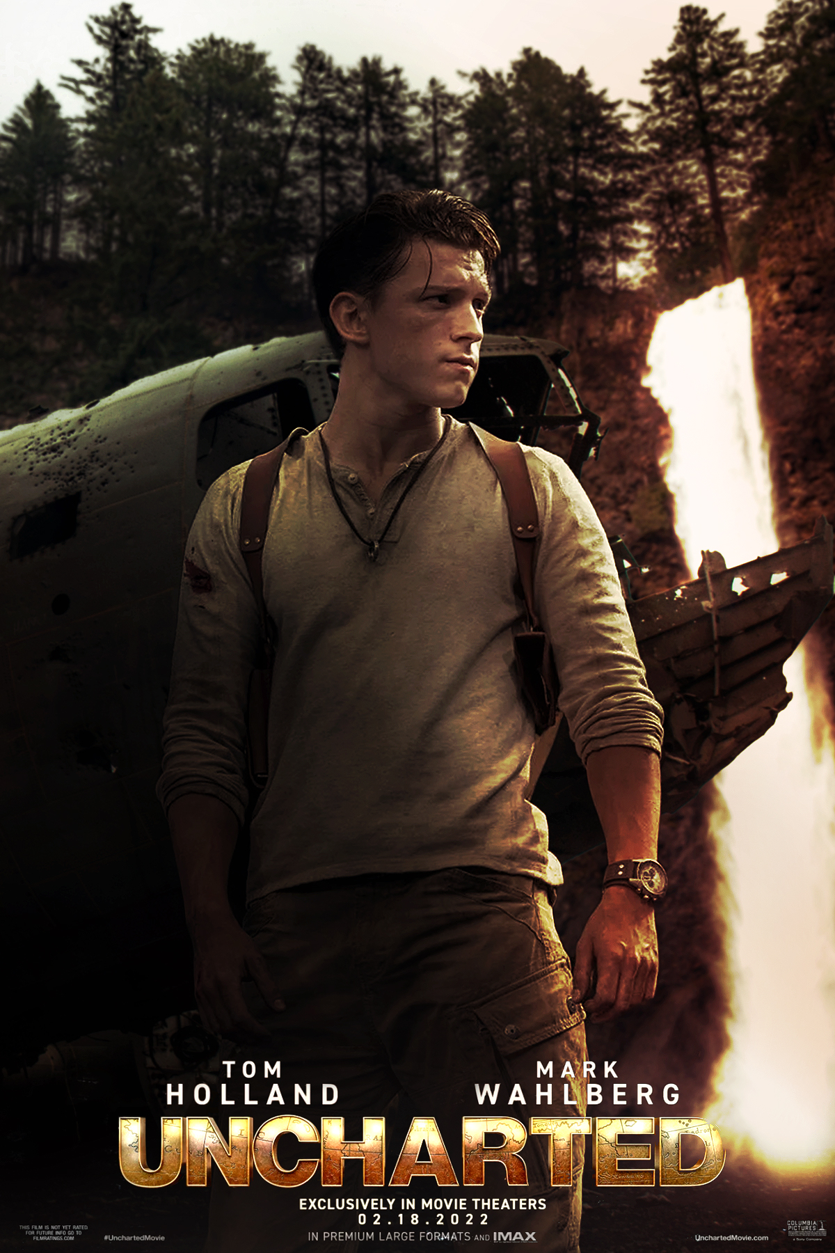 Uncharted movie poster  Tom holland movies, Movie posters, Movie