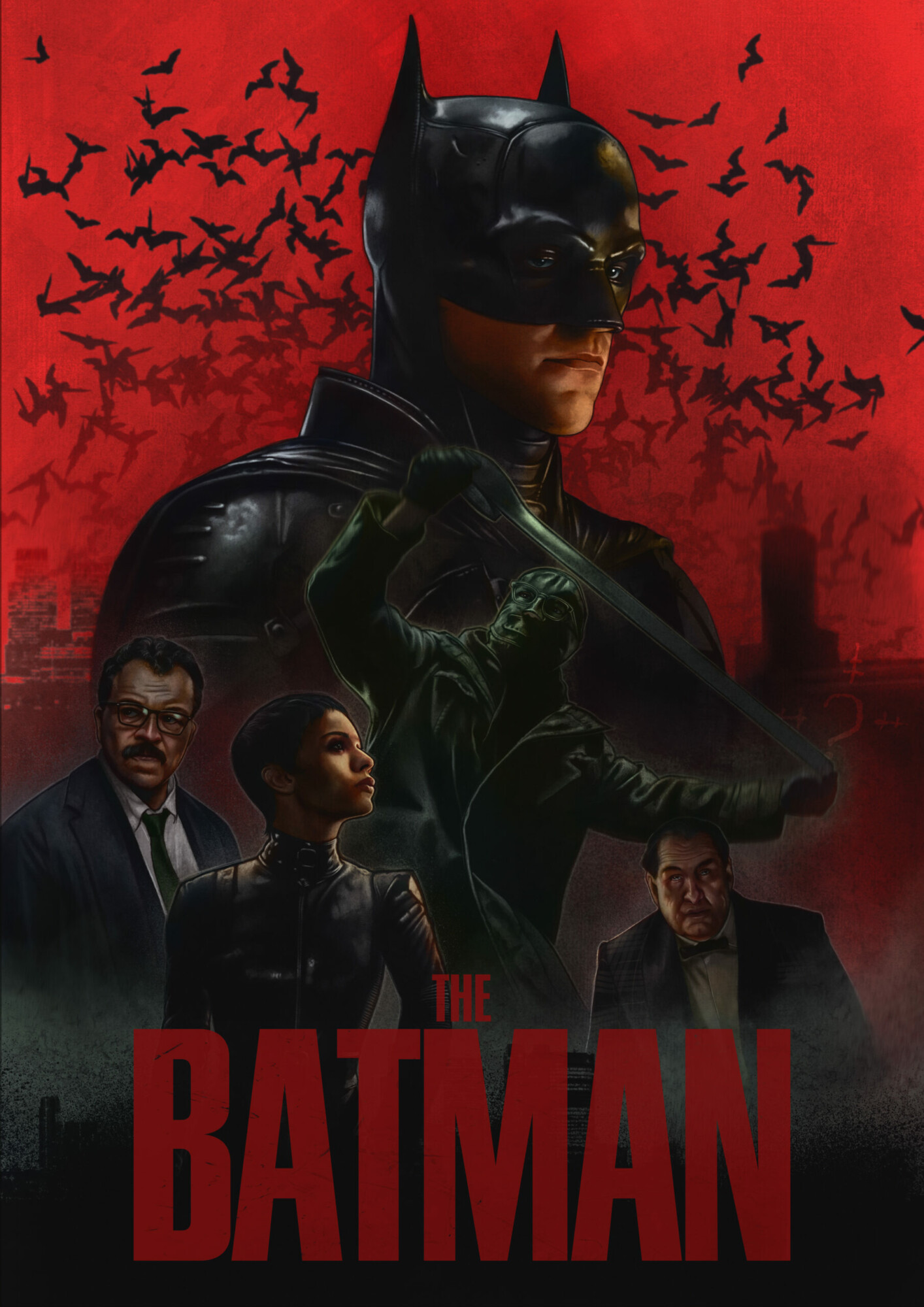 The Batman - 2022 Poster By TheartofJAVI