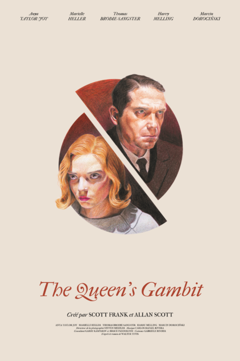 The Queen's Gambit Archives - Home of the Alternative Movie Poster -AMP