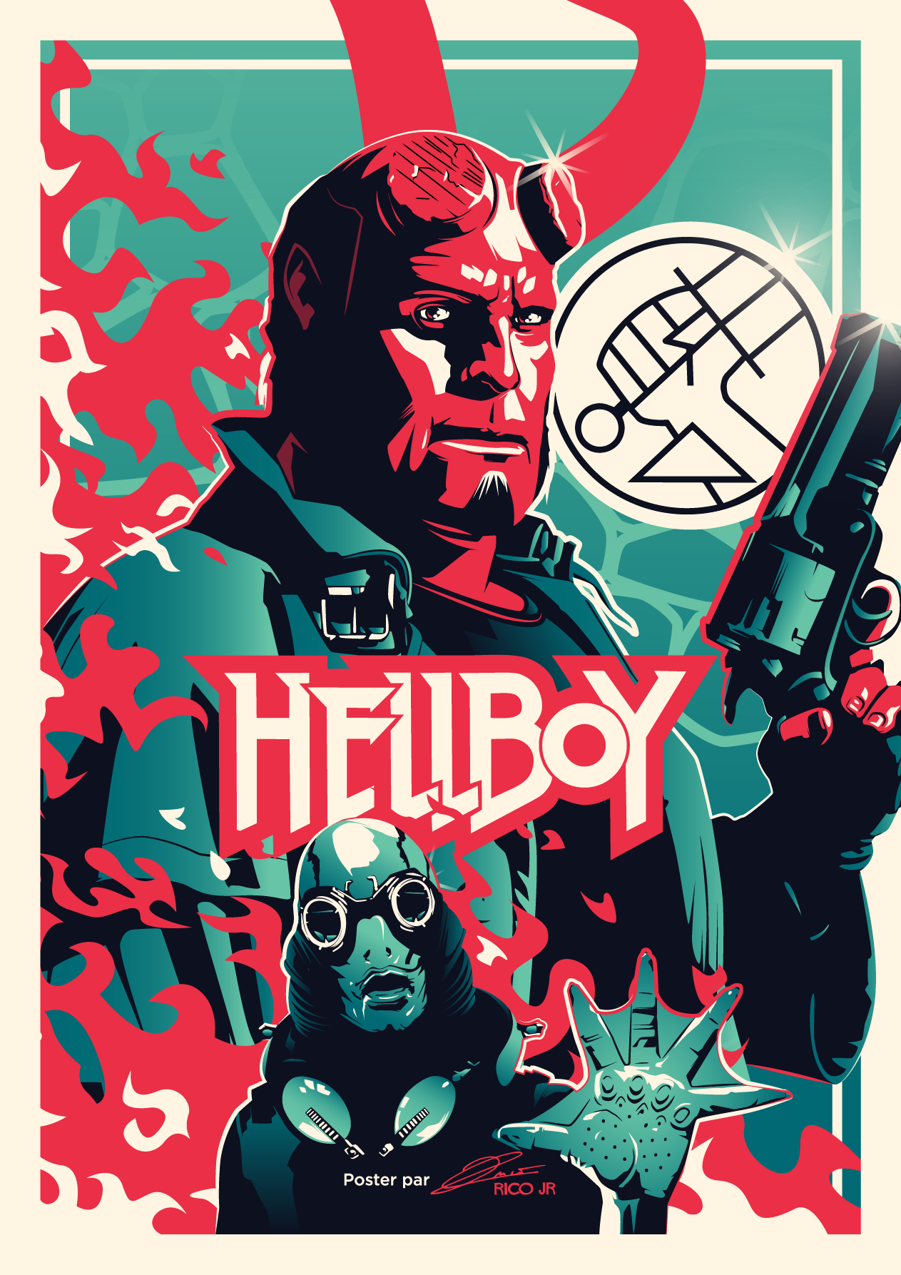 Hellboy Poster Art Posterspy